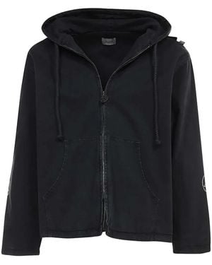 Isabella 1985 Zip-Up Hoodie - Black