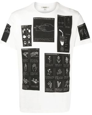 Phipps All-Over Graphic-Print T-Shirt - Black