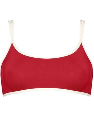 Eres Iman Bikini Top - Red