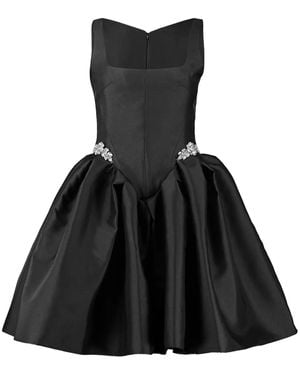 Marques'Almeida Crystal-embellished Mini Dress - Black