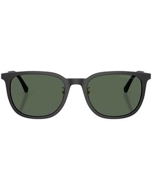 Emporio Armani Square-Frame Sunglasses - Green