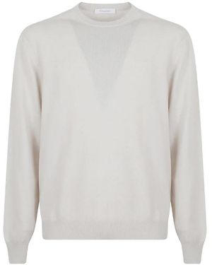 Cruciani Pullover Mit Rundem Ausschnitt - Weiß