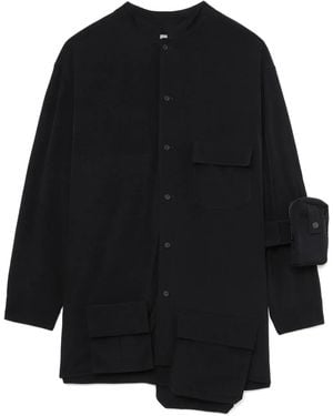 Yohji Yamamoto Multi-Pockets Shirt - Black