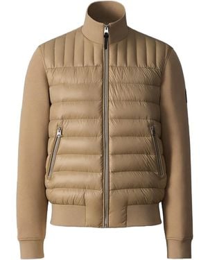 Mackage Quilted Zip Collin-R Jacket - Brown