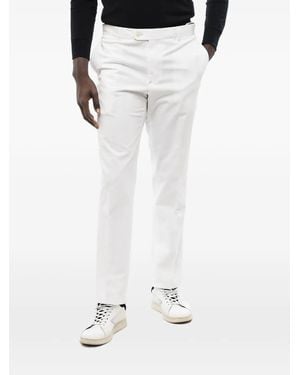 Corneliani Belt-Loops Trousers - White