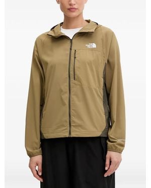 The North Face Paneled Hooded Jacket - Natural