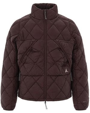 ROA Nuna 800 Quilted Down Jacket - Brown