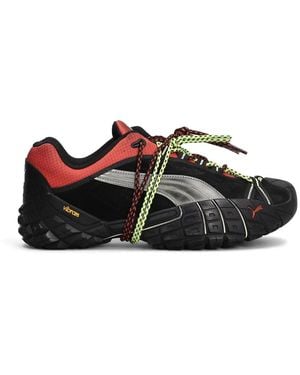 PUMA X A$Ap Rocky Straycat Panelled Sneakers - Black