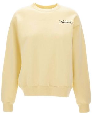 Sporty & Rich Avenue Graphic-Print Sweatshirt - Natural
