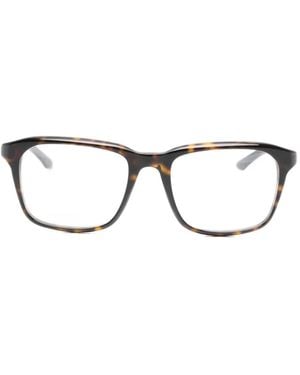 Gucci Occhiali Rettangolari - Marrone