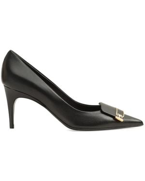 Sergio Rossi Tone Detail Pumps - Black