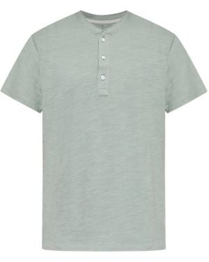 Rag & Bone Polo Con Botones - Verde
