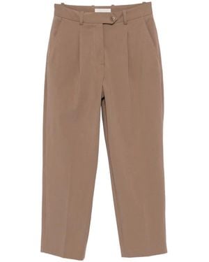 Circolo 1901 Pantalones De Vestir Con Pinzas - Blanco