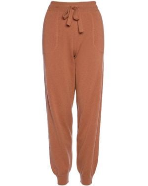 Eres Knitted Track Trousers - Brown