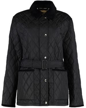 Burberry Quilted Jacket - Black