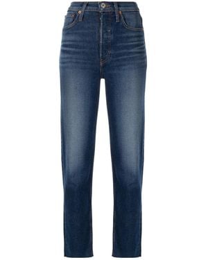 RE/DONE Boyfriend Denim Jeans - Blue