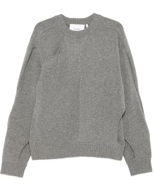 Axel Arigato Crew-Neck Jumper - Grey