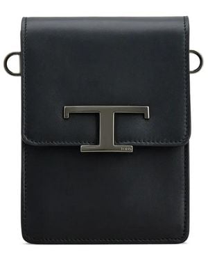 Tod's Borsa Messenger T Timeless - Nero