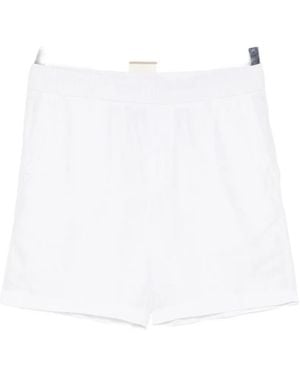 James Perse Lightweight Linen Shorts - White