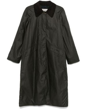 Barbour X Alexa Chung Dorothy コート - ブラック