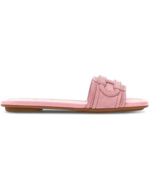 Hogan Flache H685 Sandalen - Pink