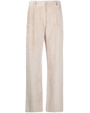 Brunello Cucinelli コーデュロイ ワイドパンツ - ナチュラル