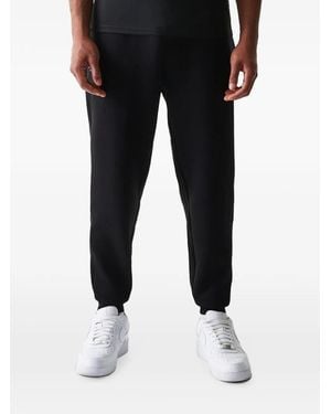 KTZ New York Yankees Mlb Logo-Embroidered Track Pants - Black