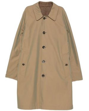 L'IMPERMEABILE Dean Reversible Coat - Natural