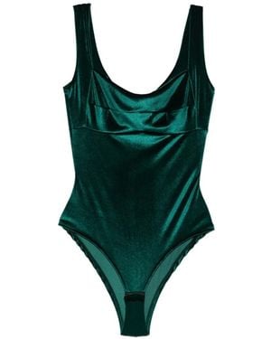 Atu Body Couture Panelled Bodie - Green