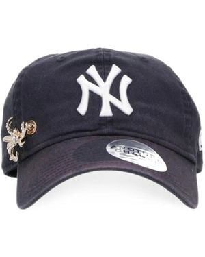 ANOTHER CHANCE New Era 9Twenty Crystal-Embellished Logo-Embroidered Cap - Blue