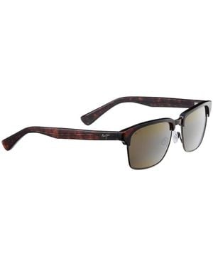 Maui Jim Kawika Square-Frame Sunglasses - White