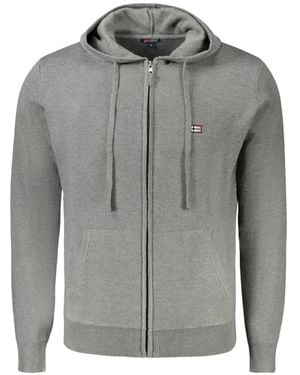 Norway 1963 Zip-Fastening Cotton Sweatshirt - Grey
