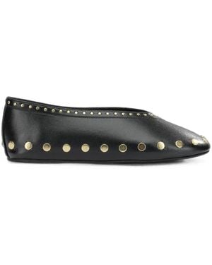 Ganni Jenny Ballerinas - Black