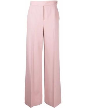 RED Valentino Side-Buckle Flared Tailored Trousers - Pink