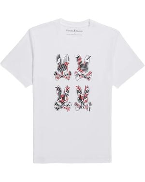 Psycho Bunny Graphic-Print T-Shirt - White