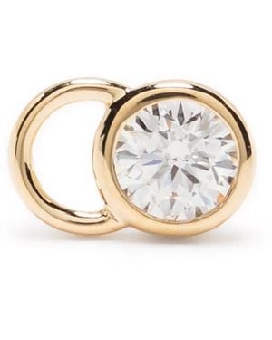 COURBET 18Kt Recycled Co Laboratory-Grown Diamond Mono Stud Earring - Metallic