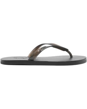 Ancient Greek Sandals Saionara Jelly Flip-Flops - Black