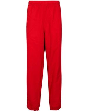 Supreme X Lacoste Track Trousers - Red