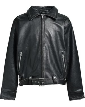 BREATH Giacca Biker Con Zip - Nero