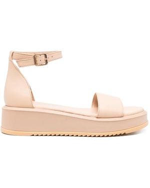 SERGIO MORETTI FIRENZE Ankle-Strap Platform Sandals - Pink