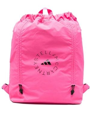adidas By Stella McCartney Logo-Print Backpack - Pink
