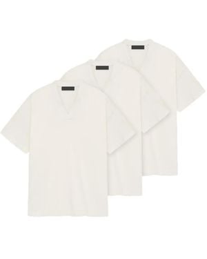 Fear Of God V-Neck Short-Sleeve T-Shirt (Pack Of Three) - White