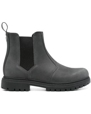 Guess Leather Ankle Boots - Black