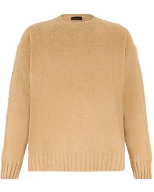 Roberto Collina Jersey De Punto Cepillado - Neutro