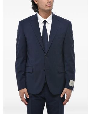 Corneliani Flap-Pocket Single-Breasted Suit - Blue