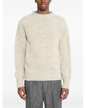 Margaret Howell Seamless Crew-Neck Jumper - White
