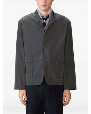 Thom Browne Light Memory Tech Packable Sportcoat - Gray