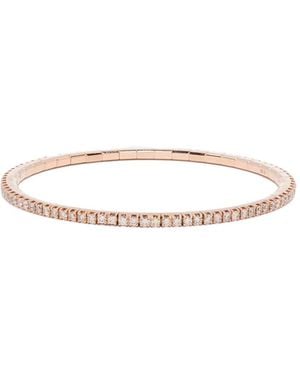 ’ROBERTO DEMEGLIO 18Kt Extensible Rotgoldarmband Mit Diamant - Weiß