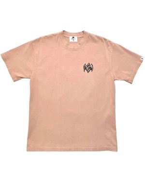 Warren Lotas Distressed T-Shirt - Pink