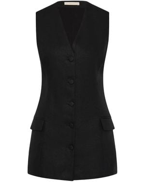 Faithfull the Brand Eloise Vest - Black
